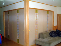 和室
孤立した和室は使われ無くなりがち。
リビングから続く和室で建具を開放すれば、広くて、有効に活用できます。