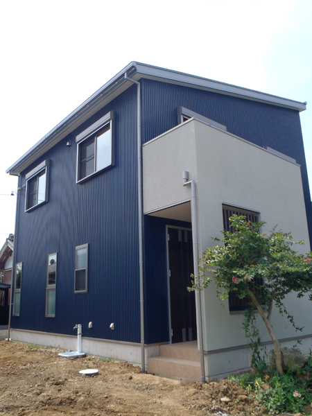 西尾市：建坪43坪 5LDKの間取りのオール電化の注文住宅